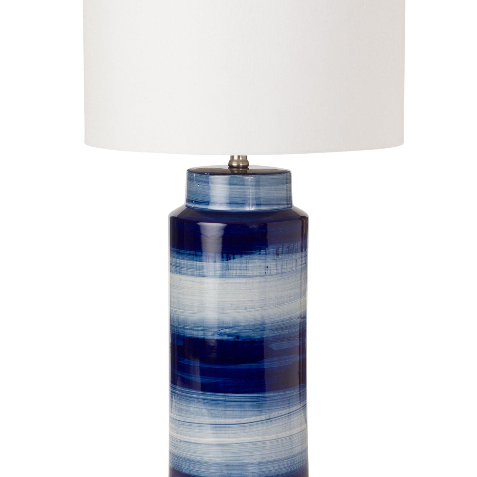 Felicity - Ceramic Table Lamp (Set of 2) - Navy / Blue / White