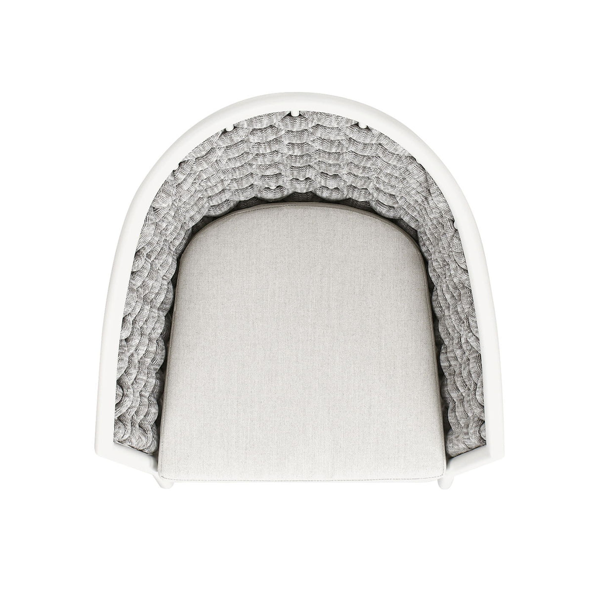 Rowan - Rope Barrel Back Patio Dining Chairs (Set of 2) - White