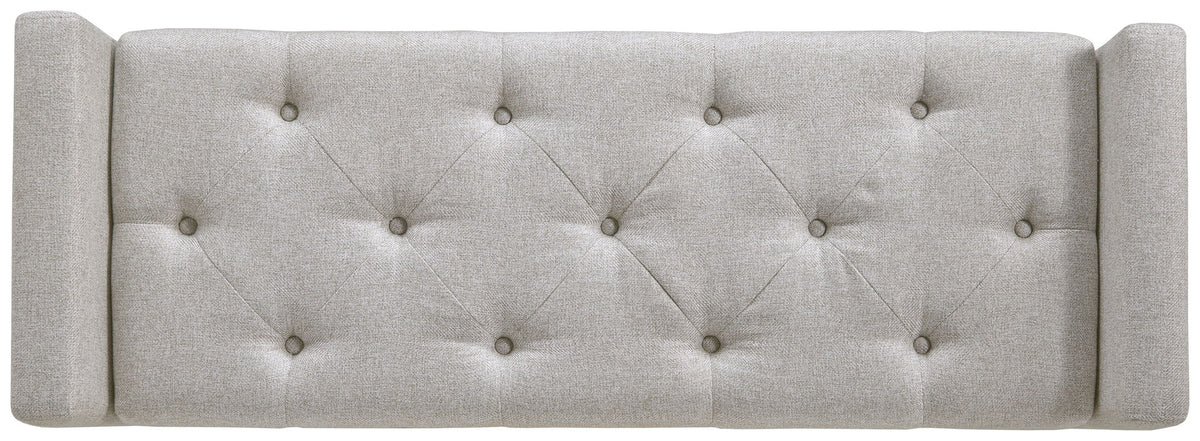 Briarson - Storage Bench - Beige / Brown