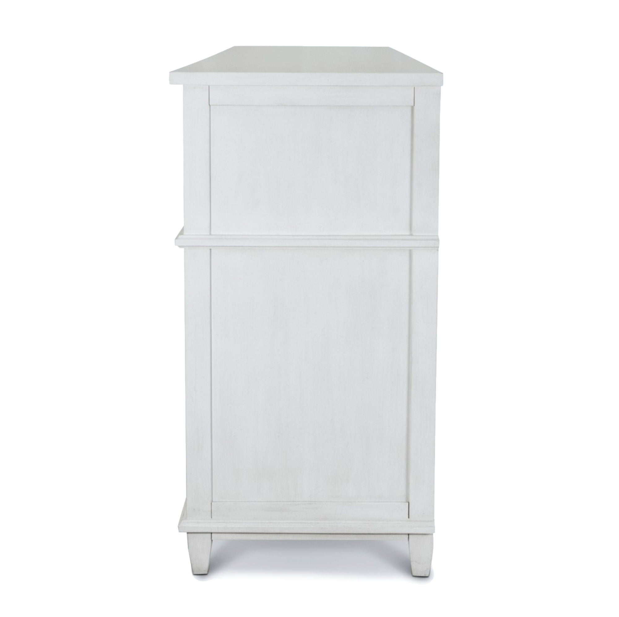 Point Breeze - 7 Drawer Dresser - Fresh White With Soft Gray Glaze