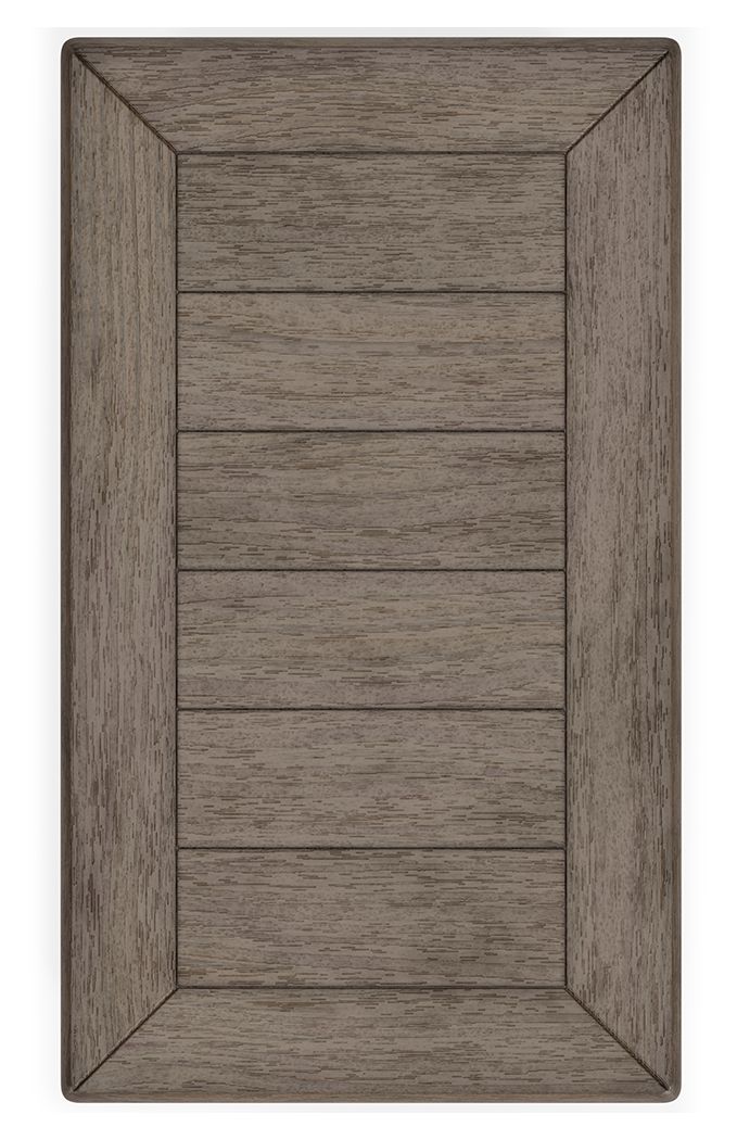 Tyler Creek - Chair Side End Table - Black / Gray