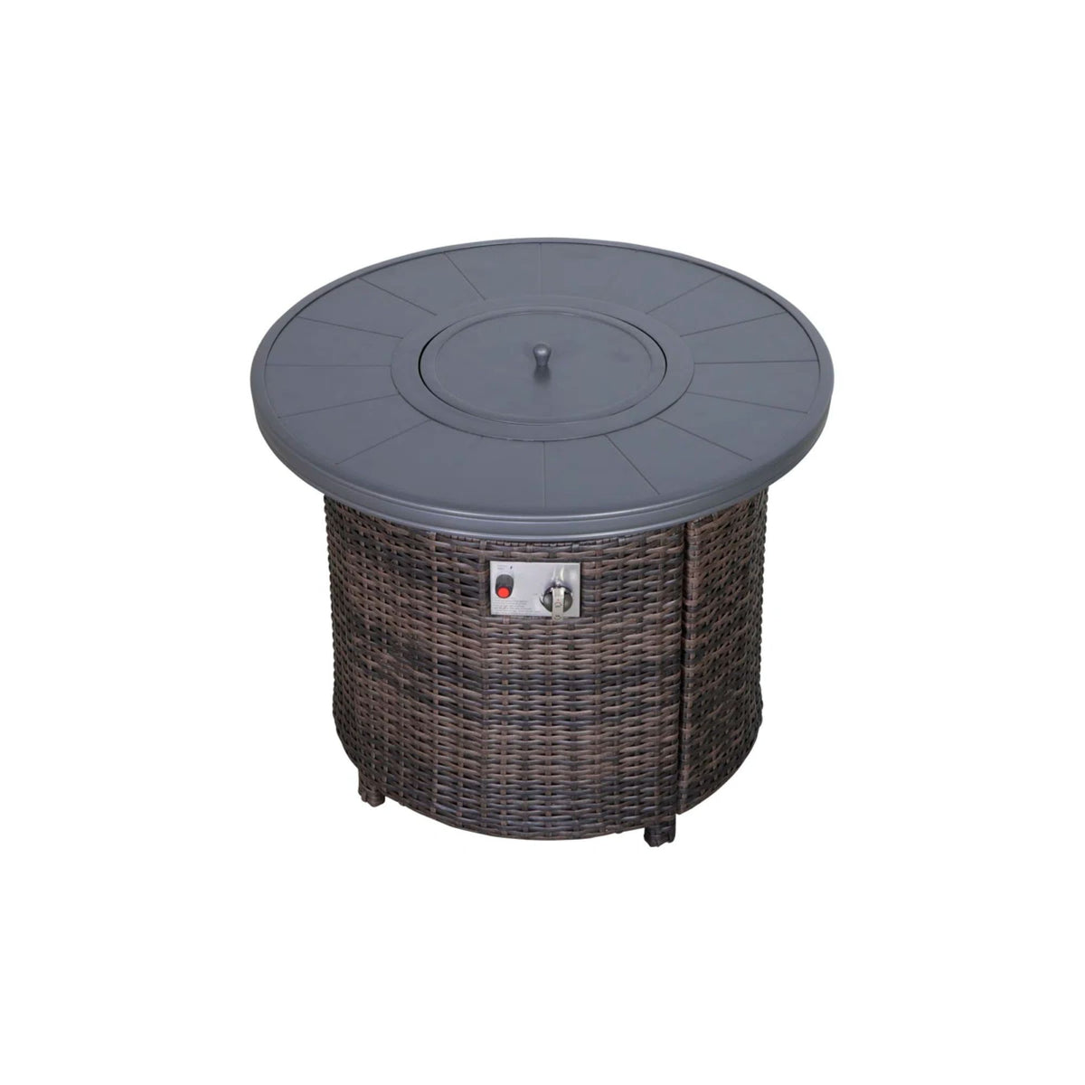 Outdoor Fire Pit Table With Lid