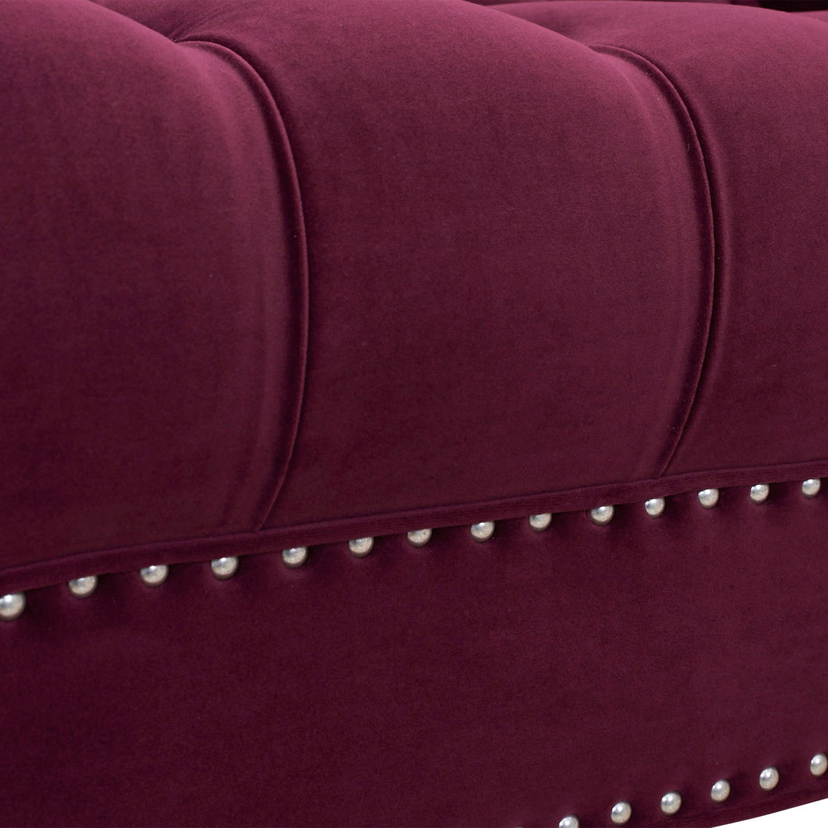 La Rosa - Victorian Chesterfield Tufted Sofa