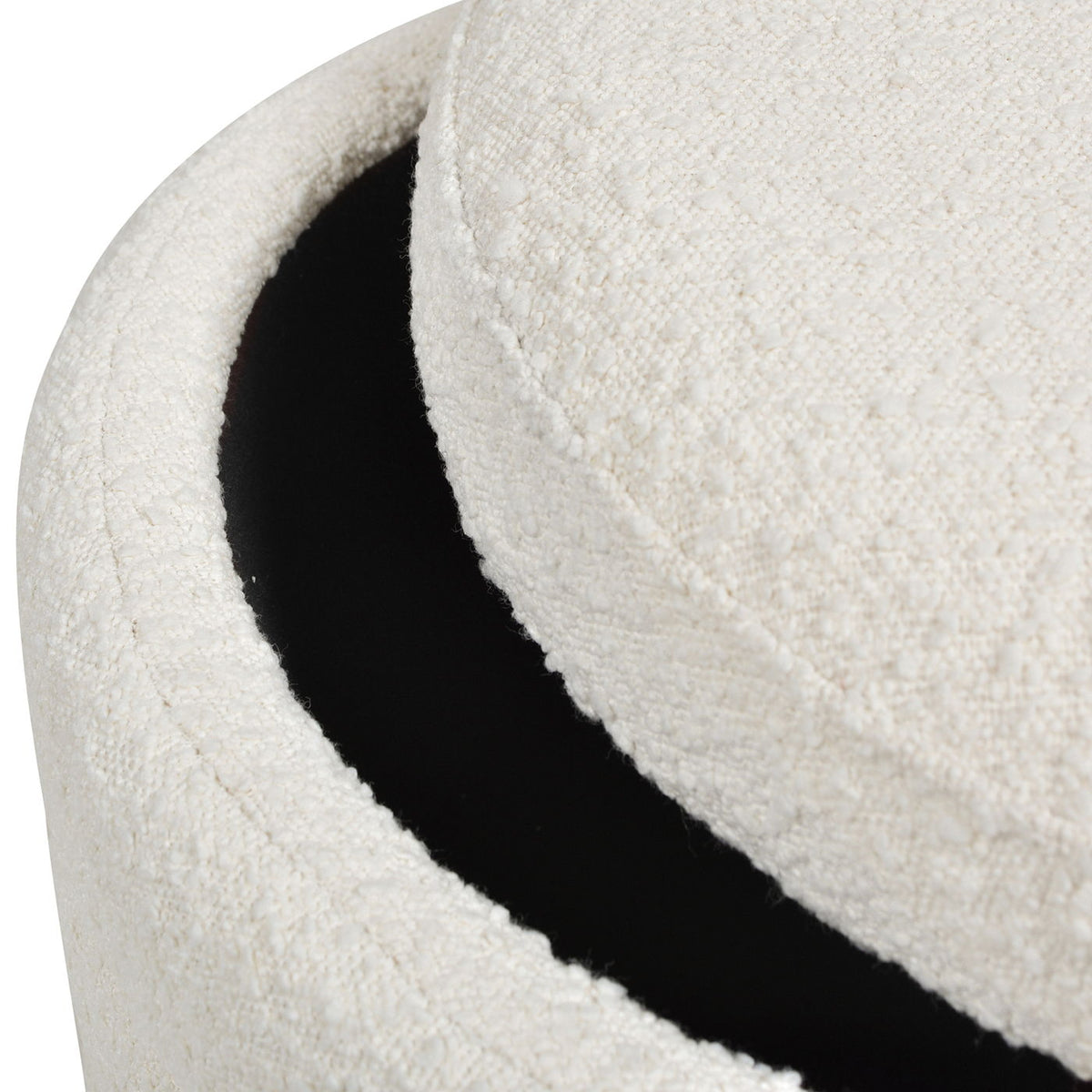 Fuji - Oversized Round Storage Ottoman