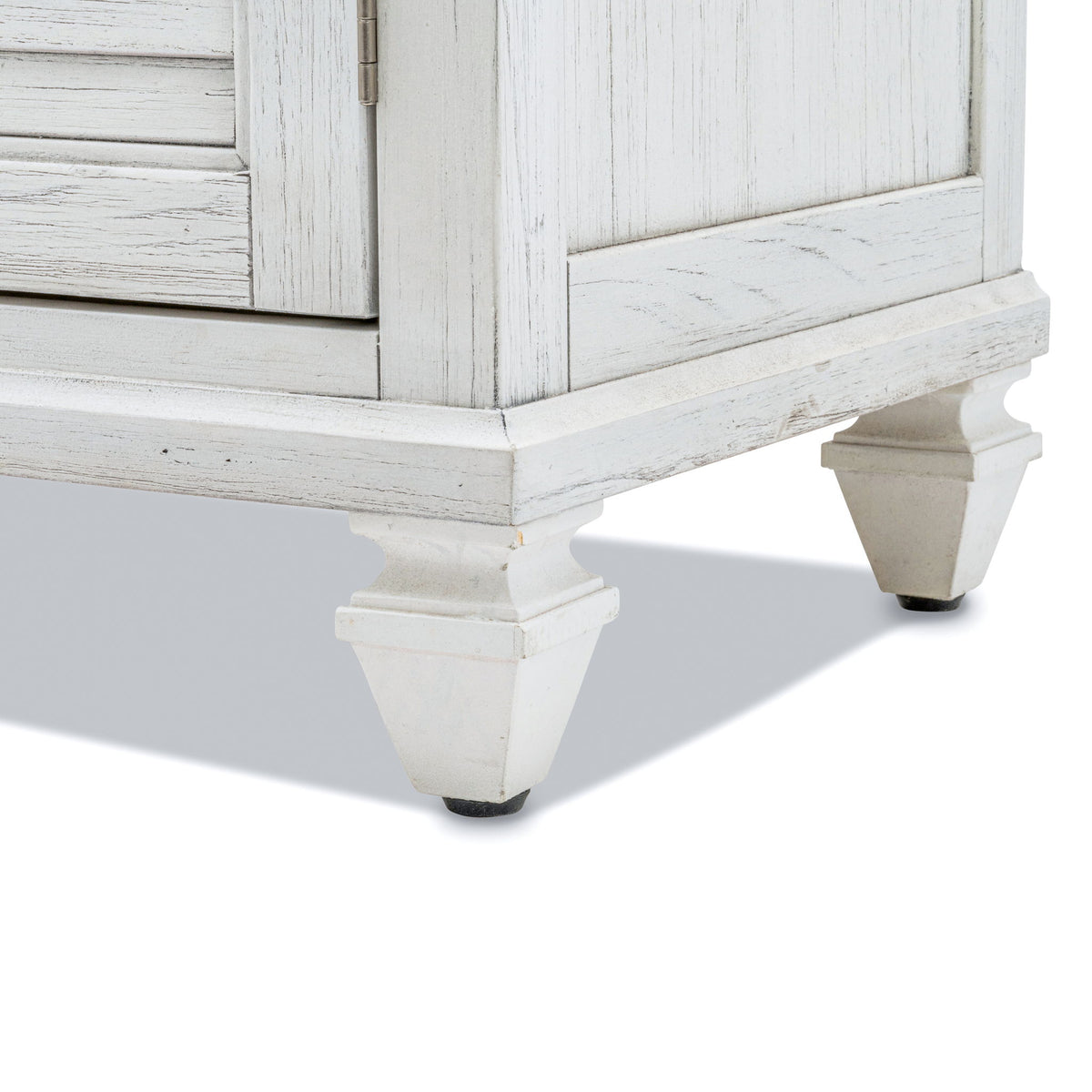 Surfside - 6 Drawer / 2 Door Dresser - Weathered White
