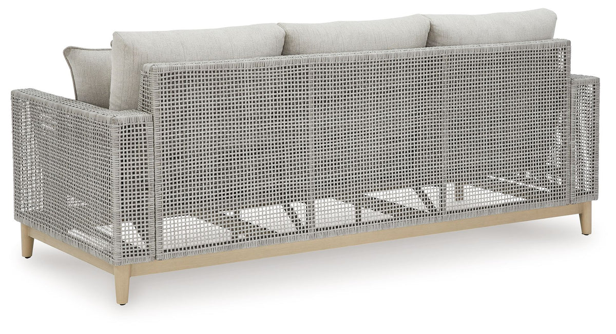 Seton Creek - Sofa With Cushion - Gray