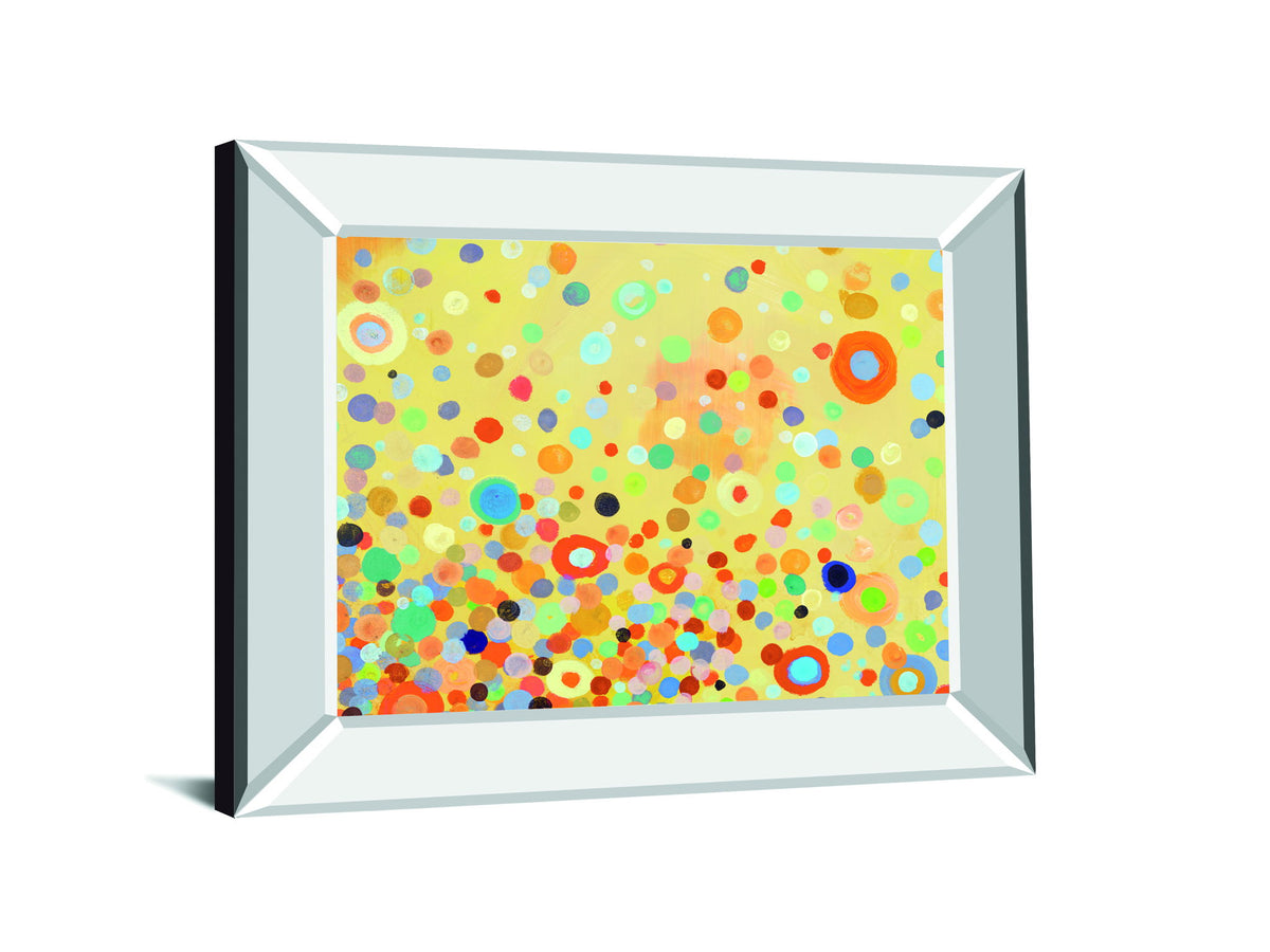 Diversity By Don Li-Leger - Mirror Framed Print Wall Art - Yellow