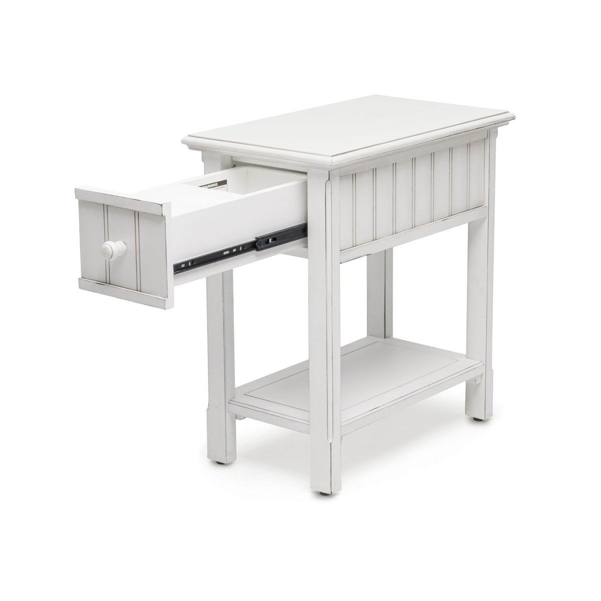 Monaco - Chairside Table - Blanc