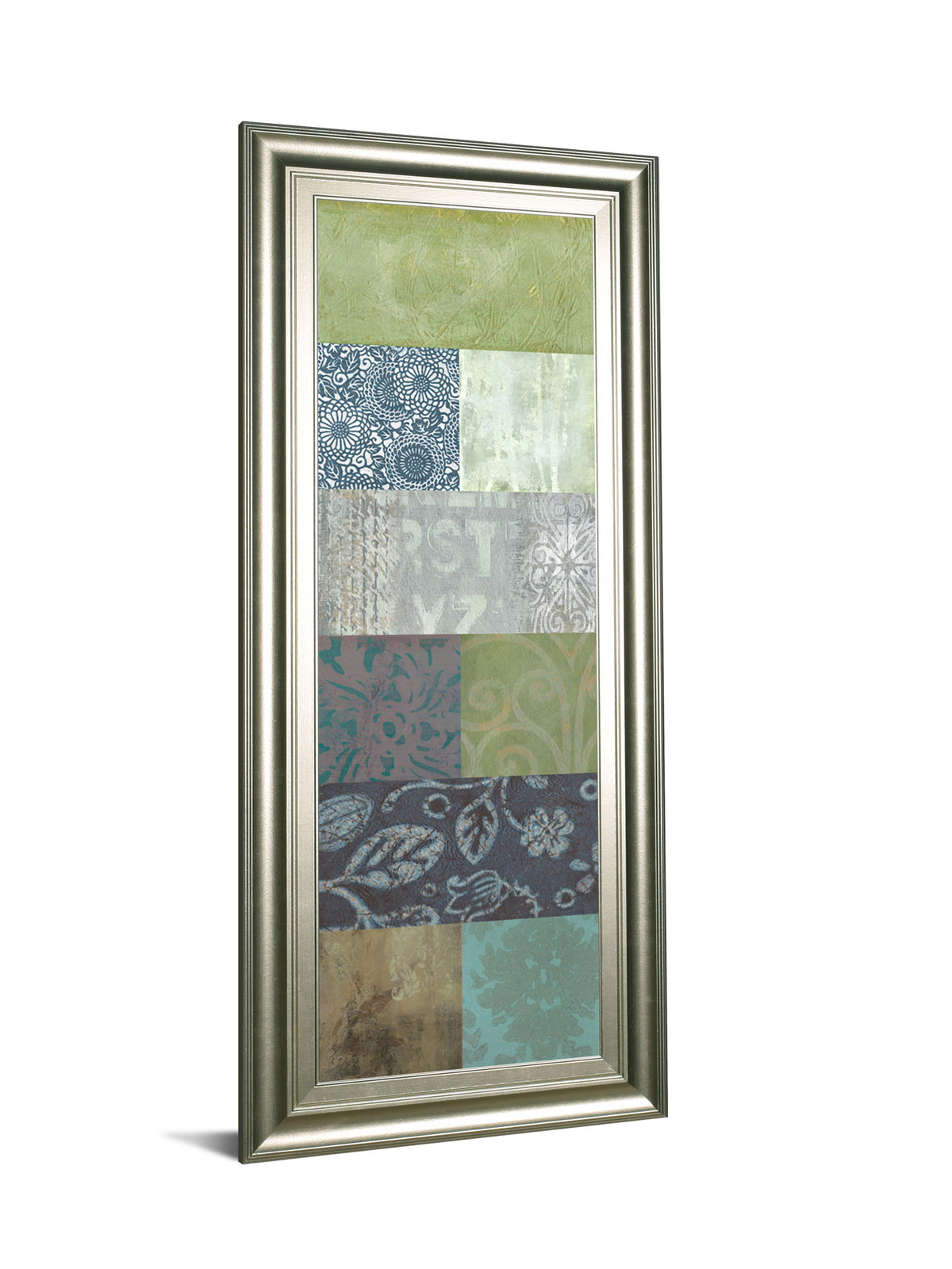 Zen Panel I By Vision Studio - Framed Print Wall Art - Dark Gray