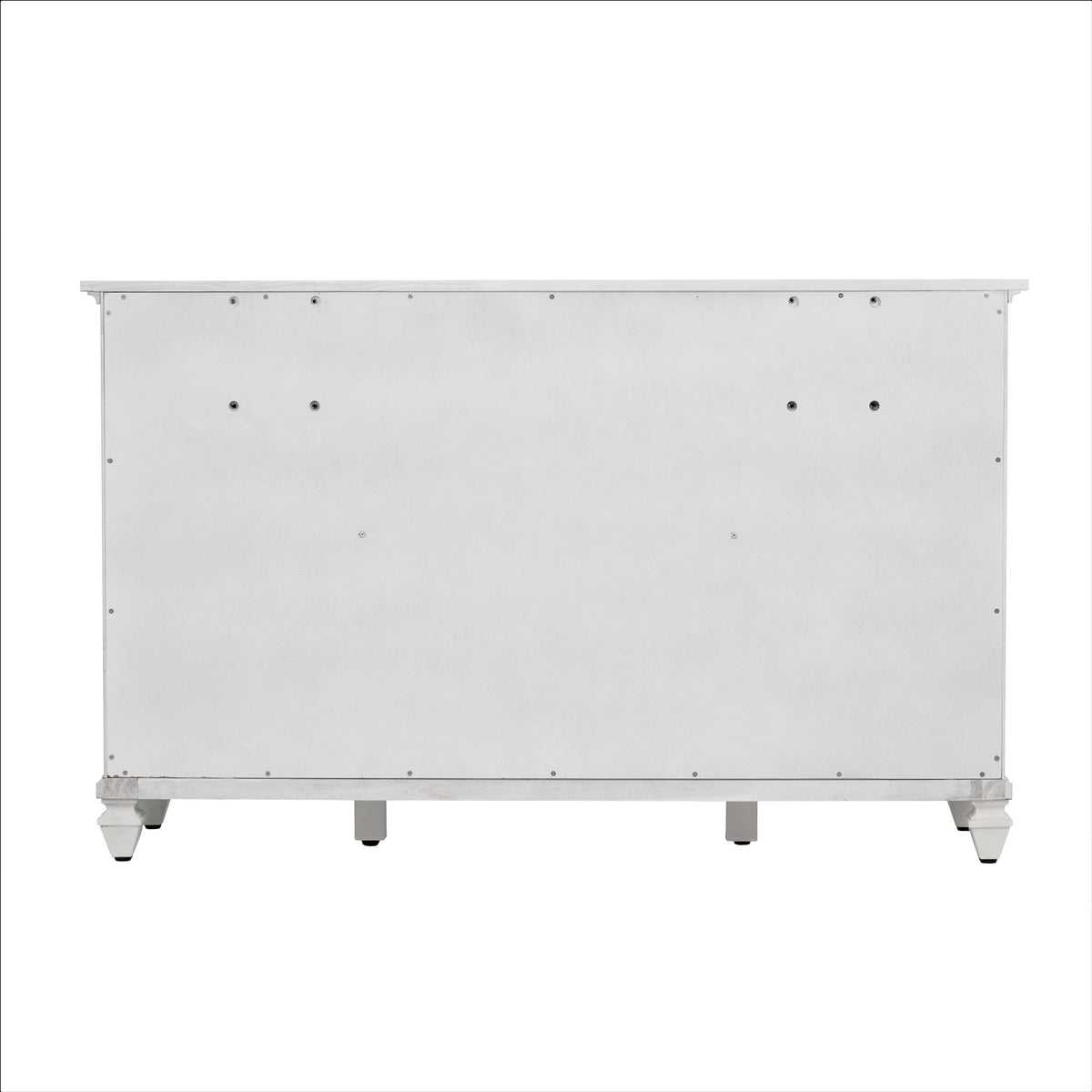 Surfside - 6 Drawer / 2 Door Dresser - Weathered White