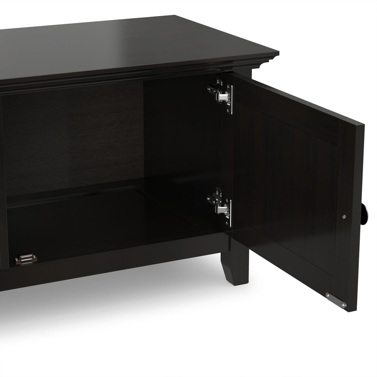Amherst - Low TV Media Stand - Hickory Brown
