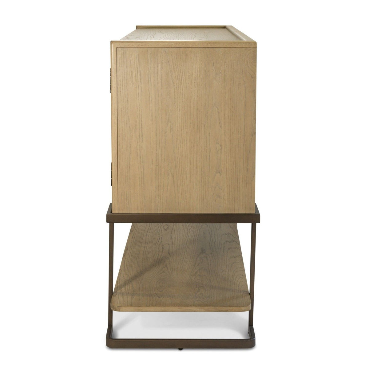 Rio Vista - Credenza With Reversible Panels - Muted Earth Tones / Clay