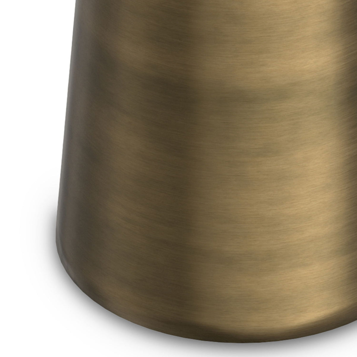 Nicollette - Side Table - Antique Brass