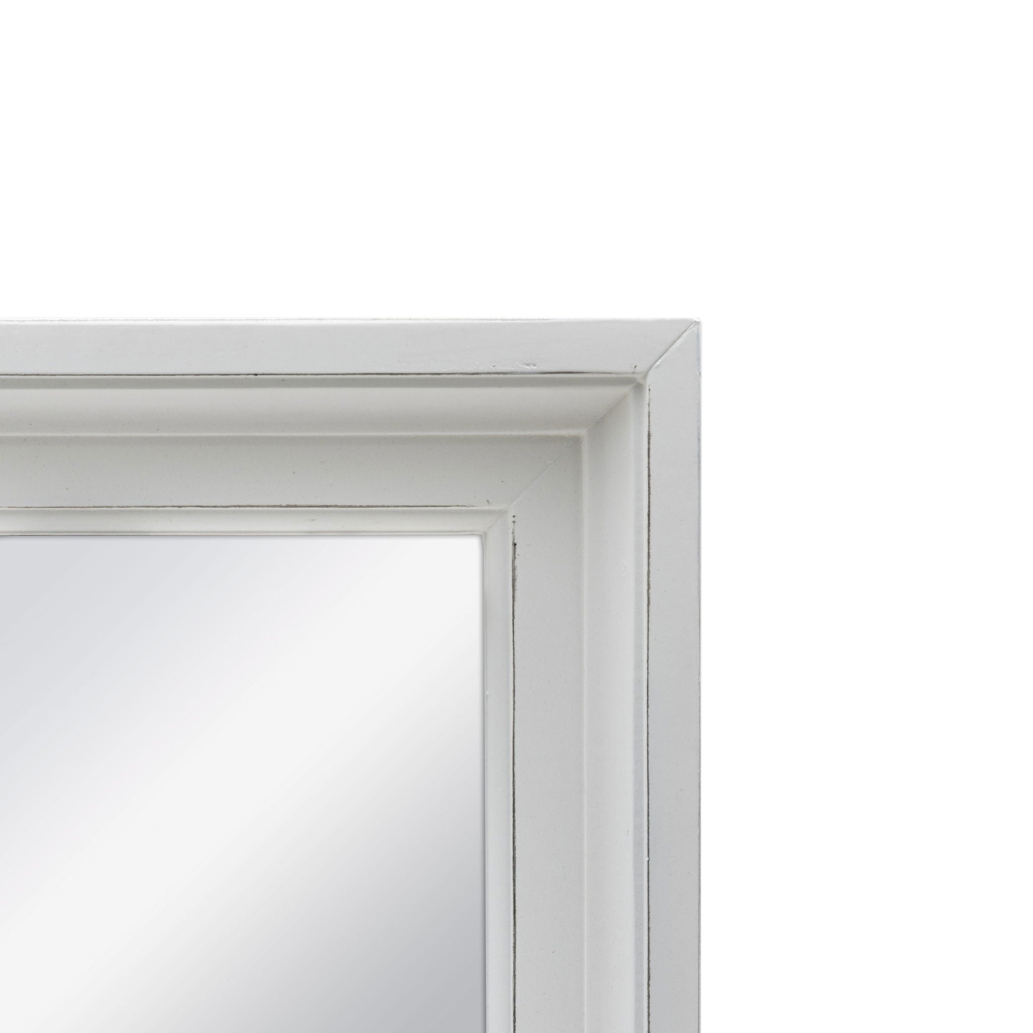 Islamorada - Rectangular Dresser Mirror - Blanc