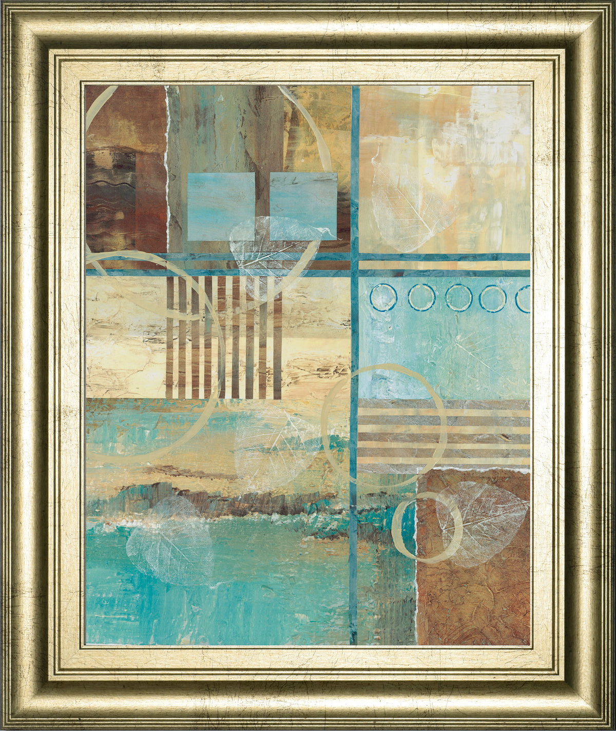 Natures Magic I By Norm Olson - Framed Print Wall Art - Light Blue