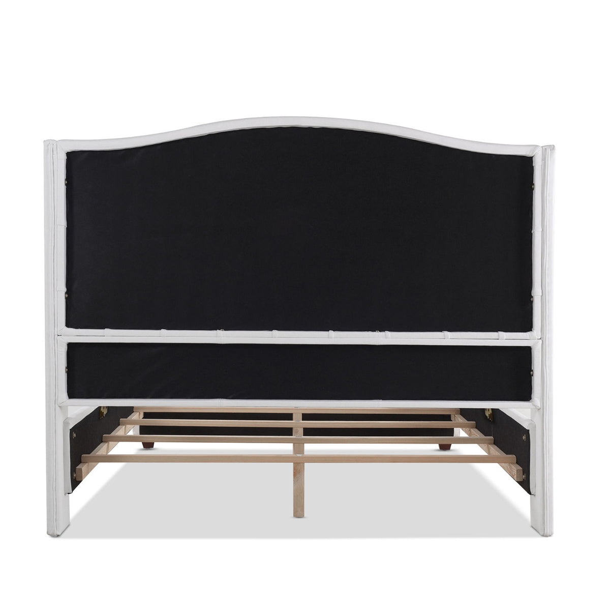 Marcella - Upholstered Shelter Headboard Bed