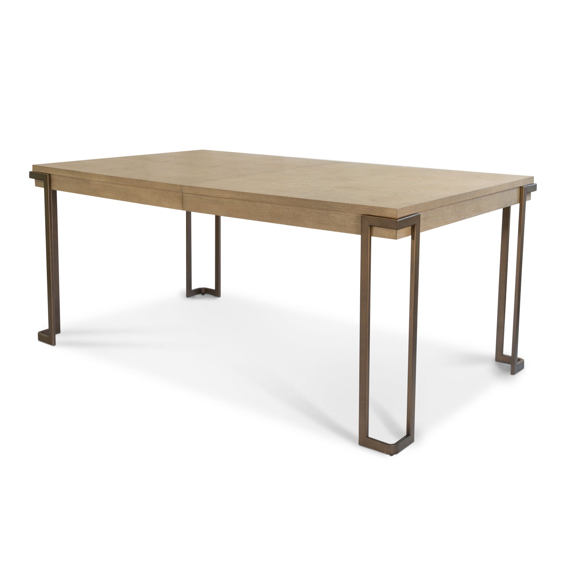 Rio Vista - Rectangular Extendable Dining Table With 18" Self Storing Leaf - Muted Earth Tones / Clay