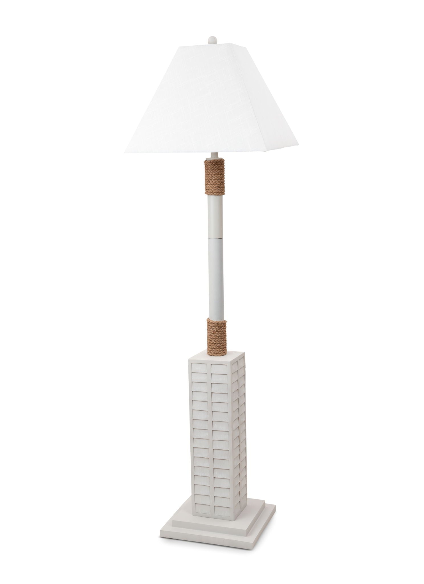 Shutter - Polyresin Coastal Floor Lamp