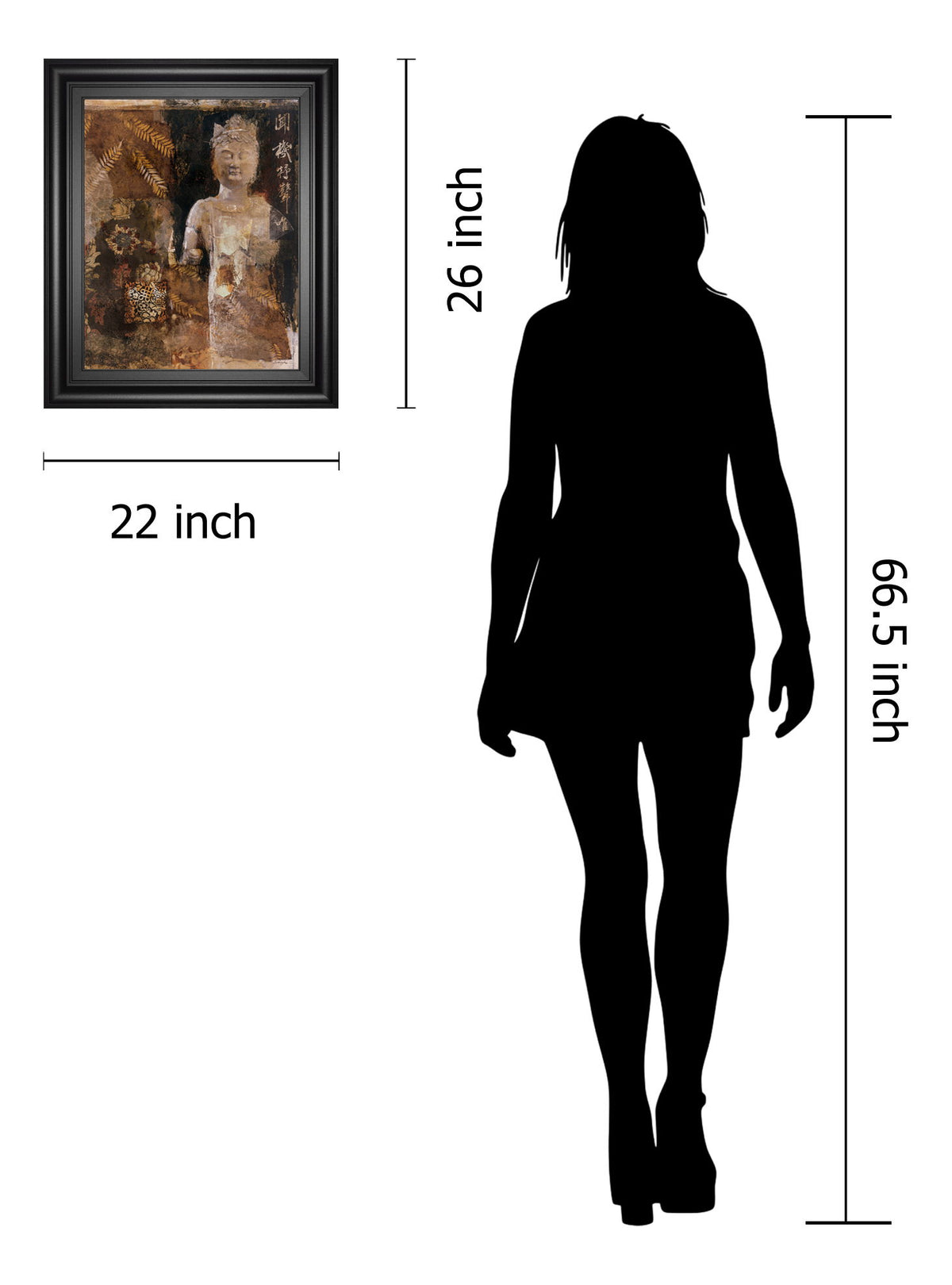 Inner Chi III By Douglas - Framed Print Wall Art - Gold