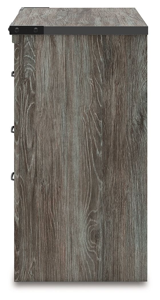 Frandern - Two Drawer Night Stand - Gray