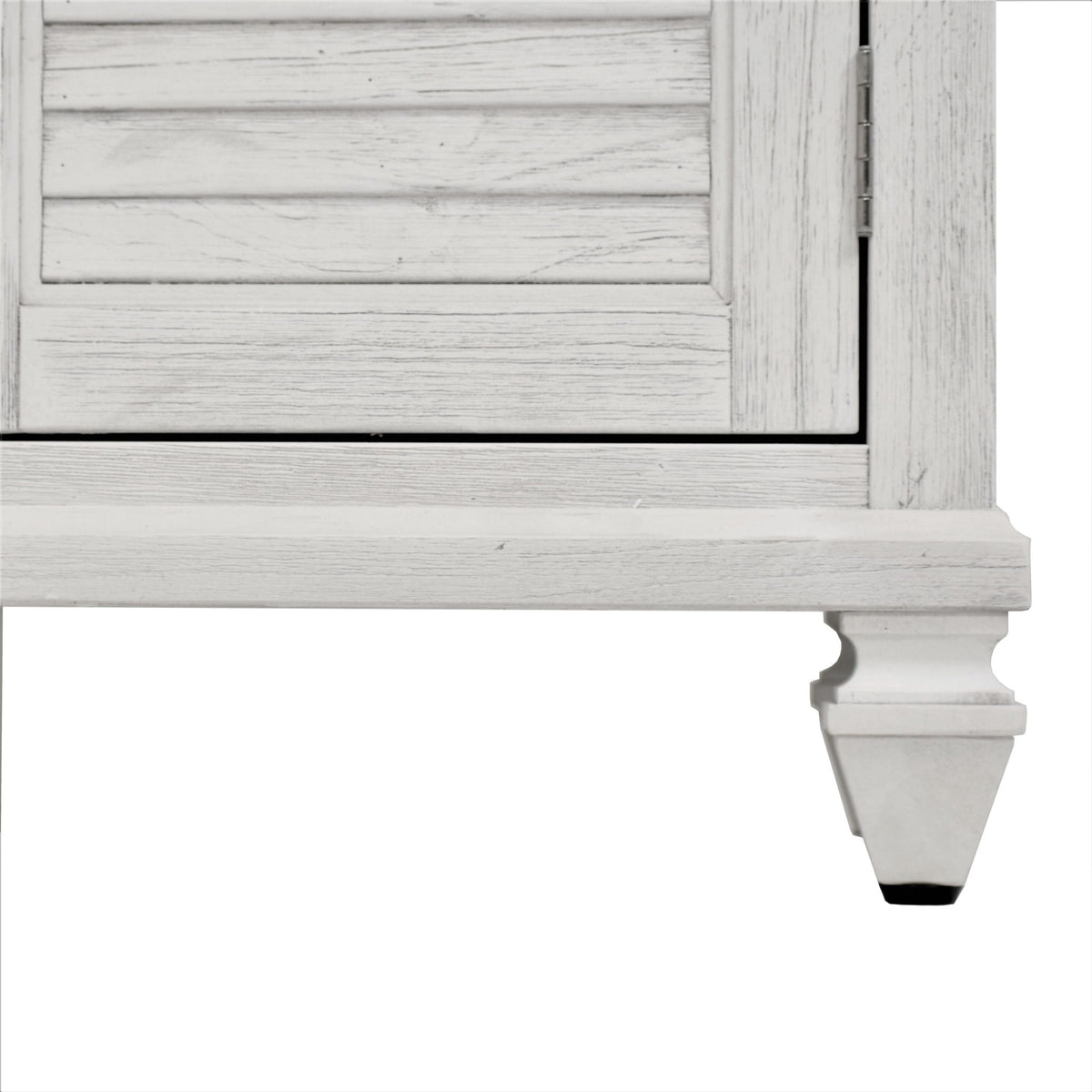 Surfside - 6 Drawer / 2 Door Dresser - Weathered White