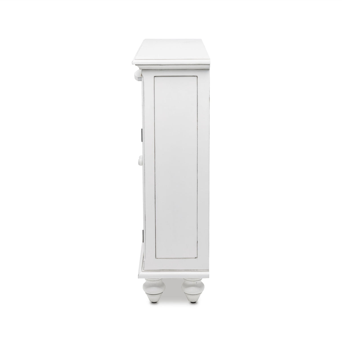 Monaco - Entry Cabinet With Baskets - Blanc