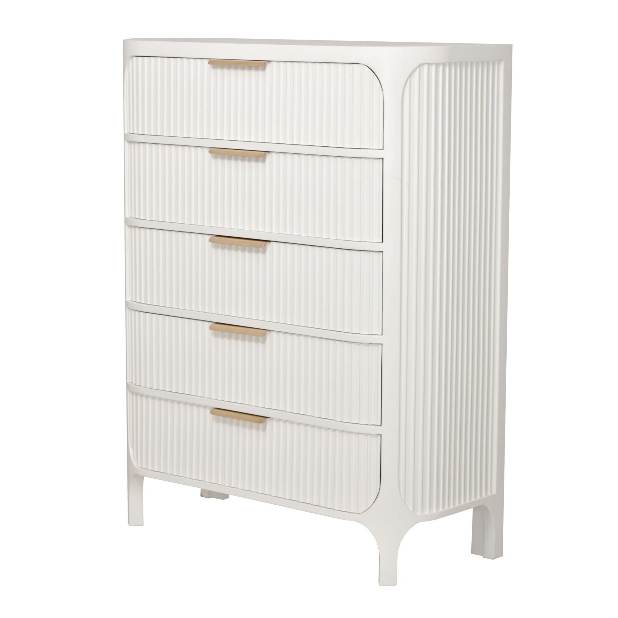 Montauk - 5-Drawer Chest - White