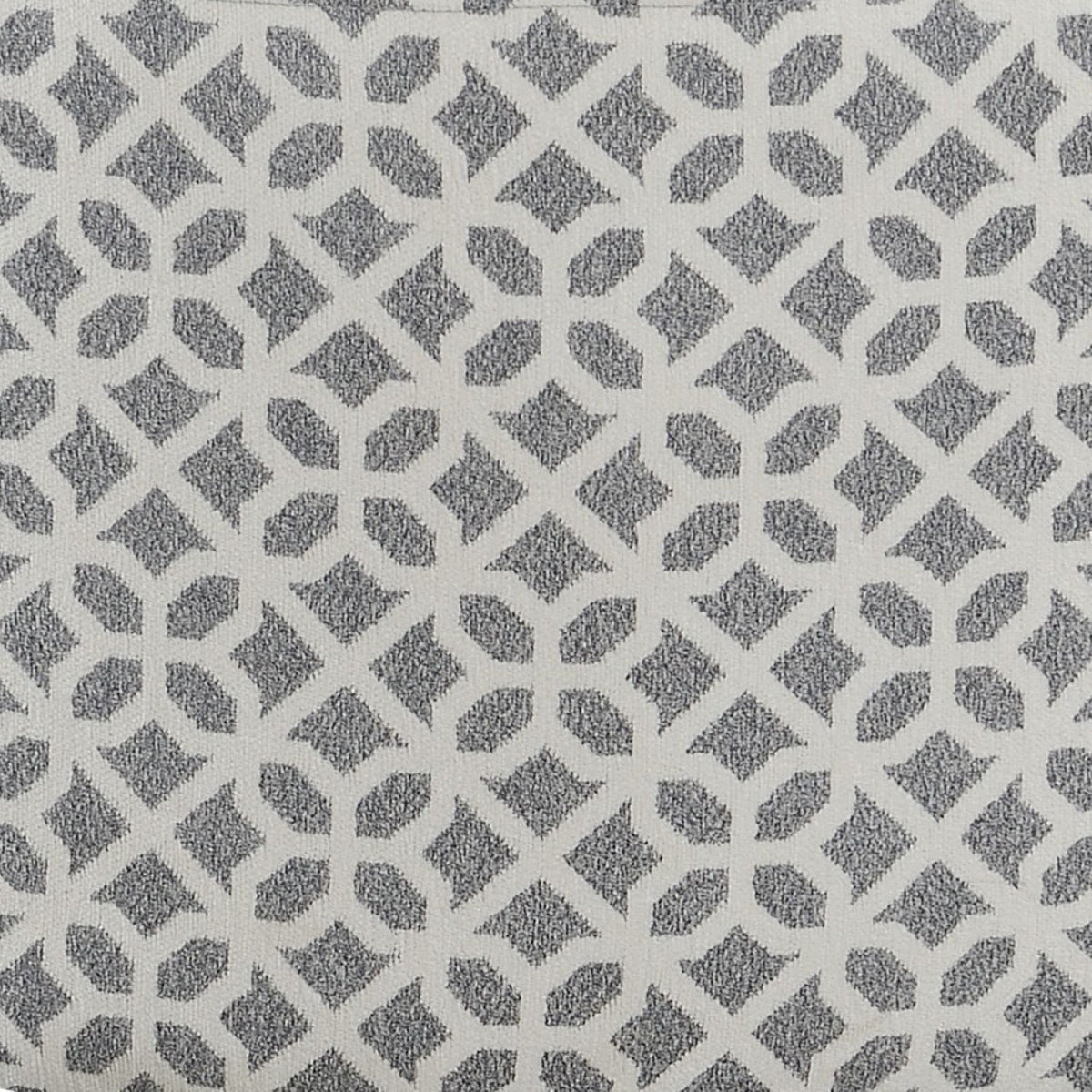 Round Ottoman - Gray