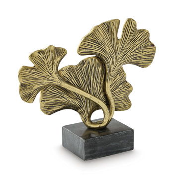 Collridge - Sculpture - Gold Finish / Black