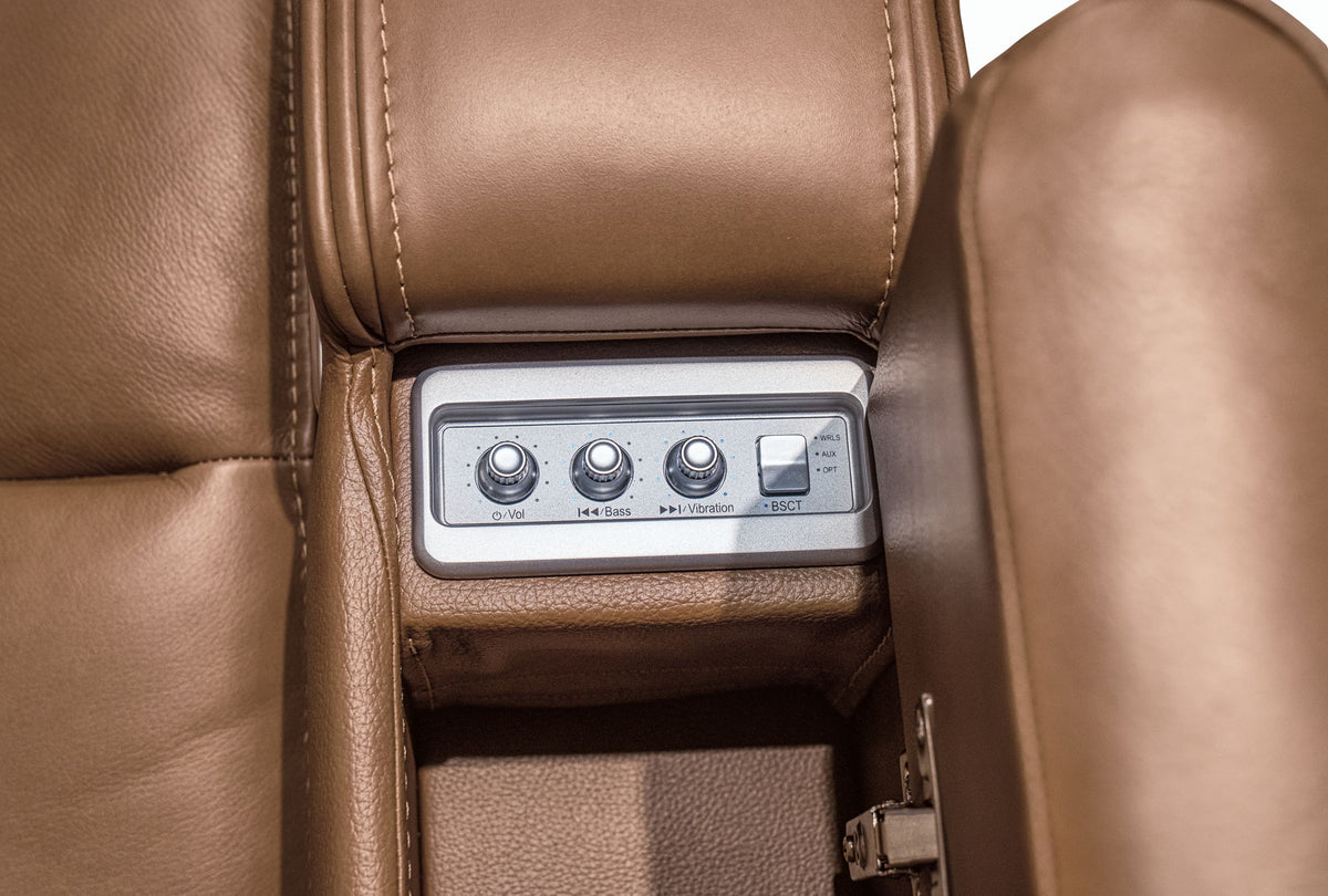 Knightington - Power Recliner With Audio Seating