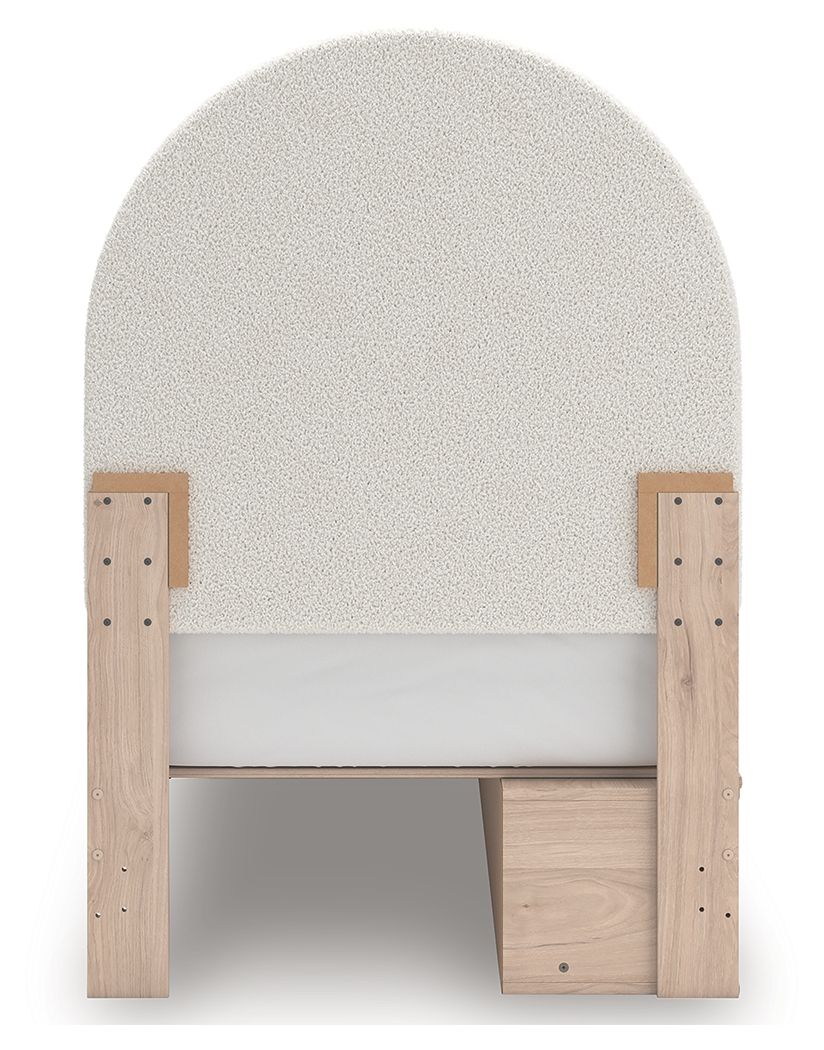 Arloster - Upholstered Panel Bed