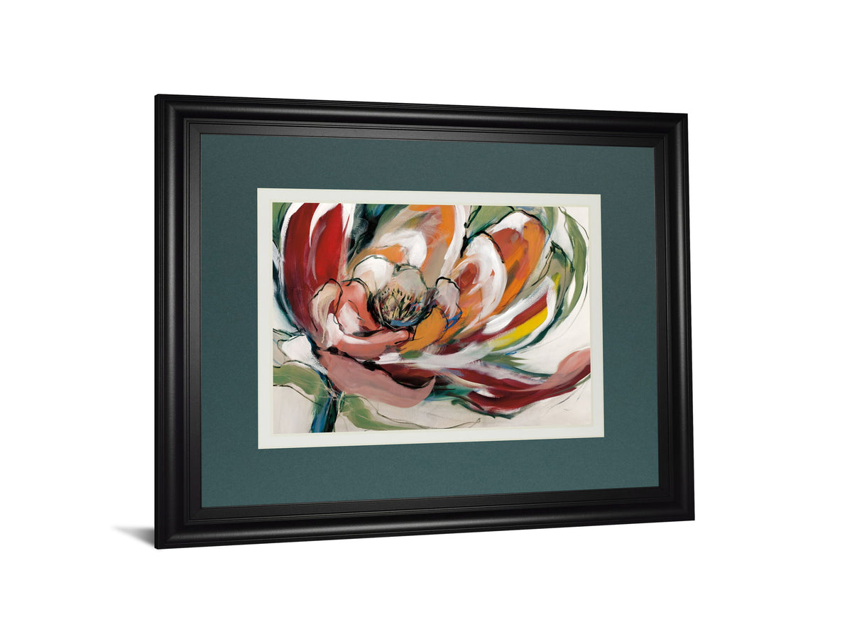 Bloomed I By Fitsimmons, A. - Framed Print Wall Art - Dark Gray