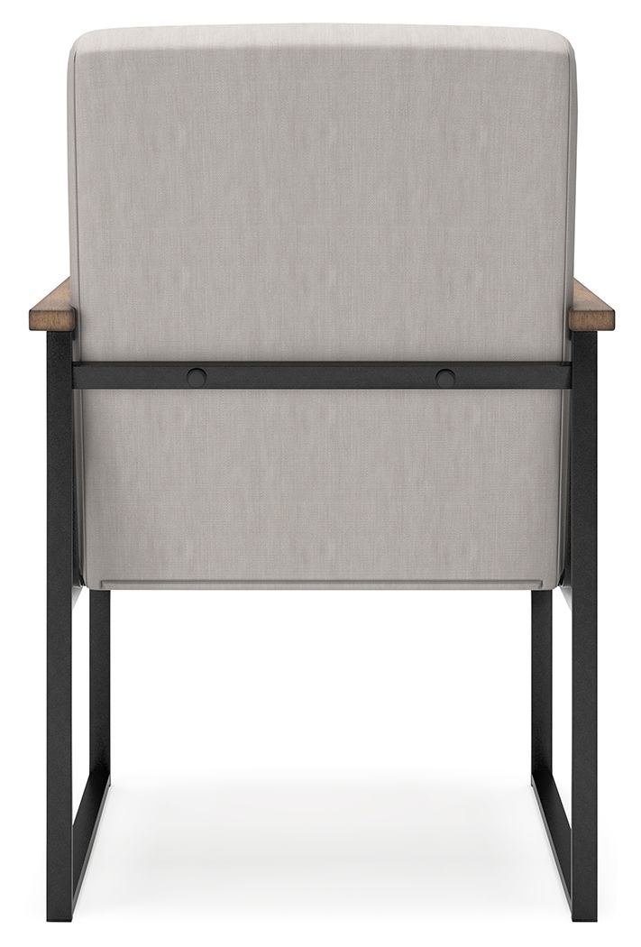 Montia - 3 Pc. - Home Office Desk, Desk Chair, Bookcase - Light Brown