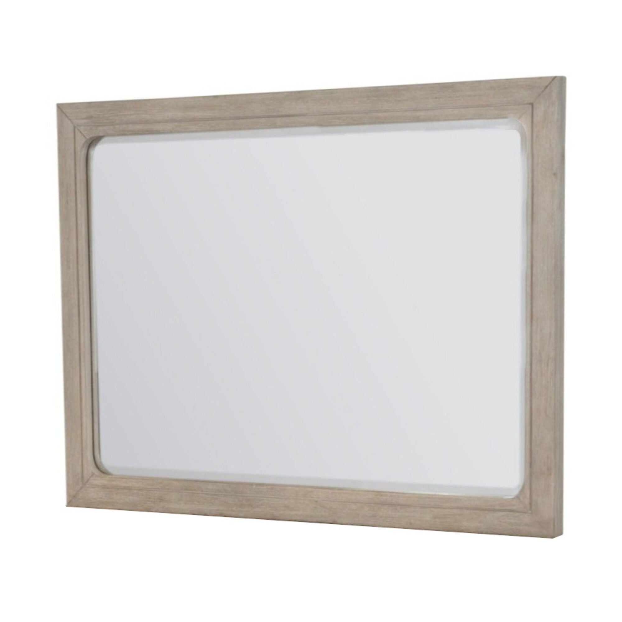 Cape May - Rectangular Dresser Mirror - Glazed Driftwood