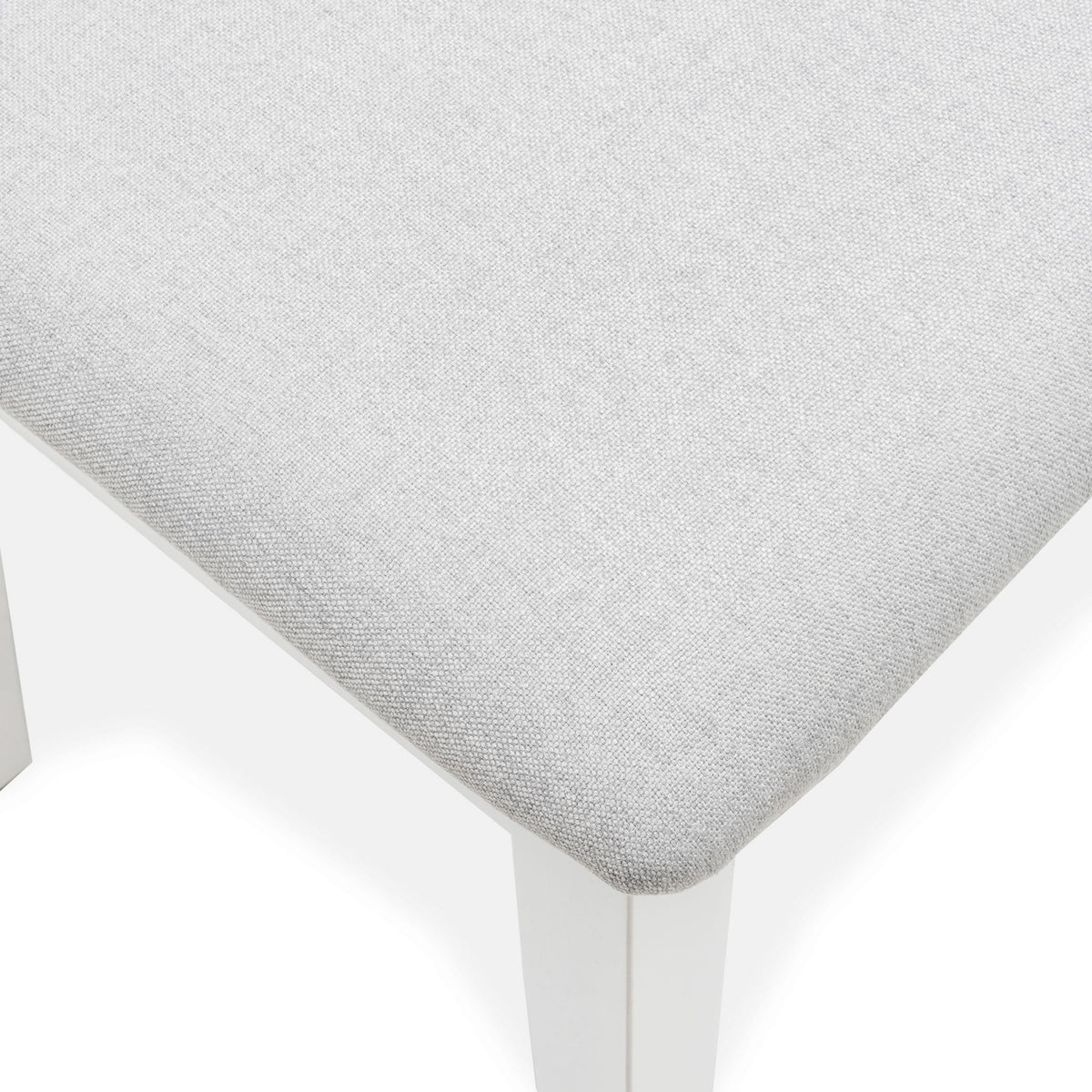 Islamorada - Shutter Back Upholstered Dining Chair (Set of 2) - Blanc / Dapple Gray