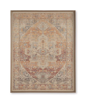 Kerrickson - Wall Art - Red / Orange / Blue