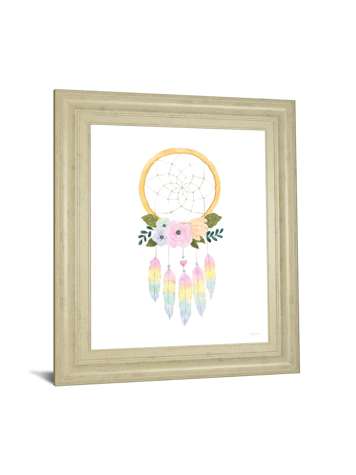 Lets Chase Rainbows IX By Jenaya Jackson - Framed Print Wall Art - White