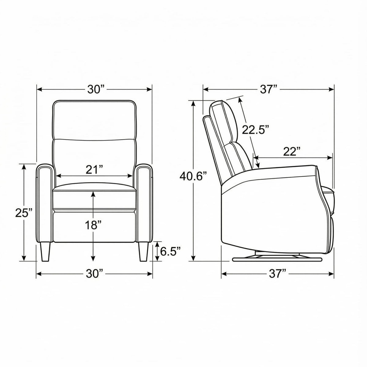Swivel Gliding Recliner