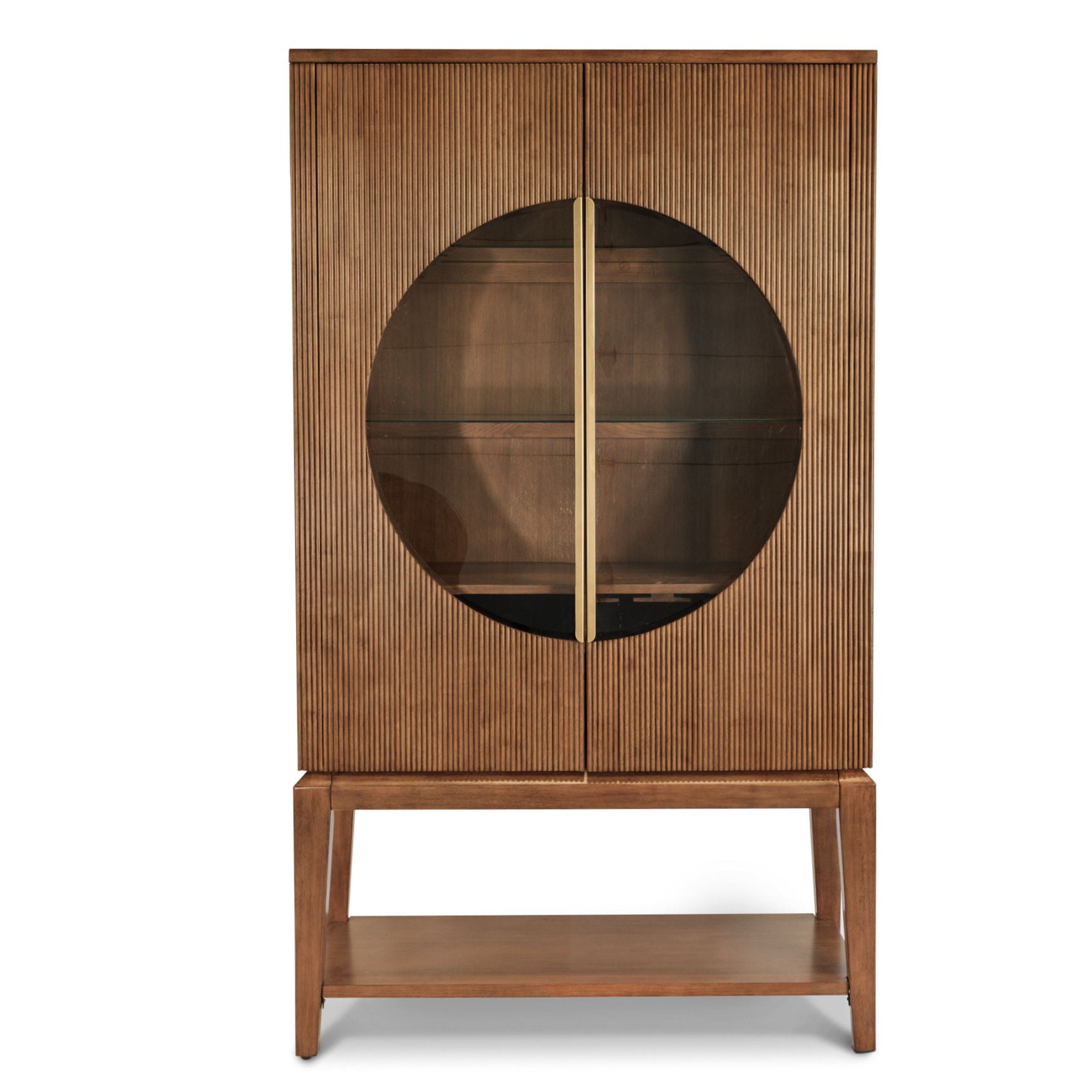 Manhattan Valley - Curio With Touch Lighting