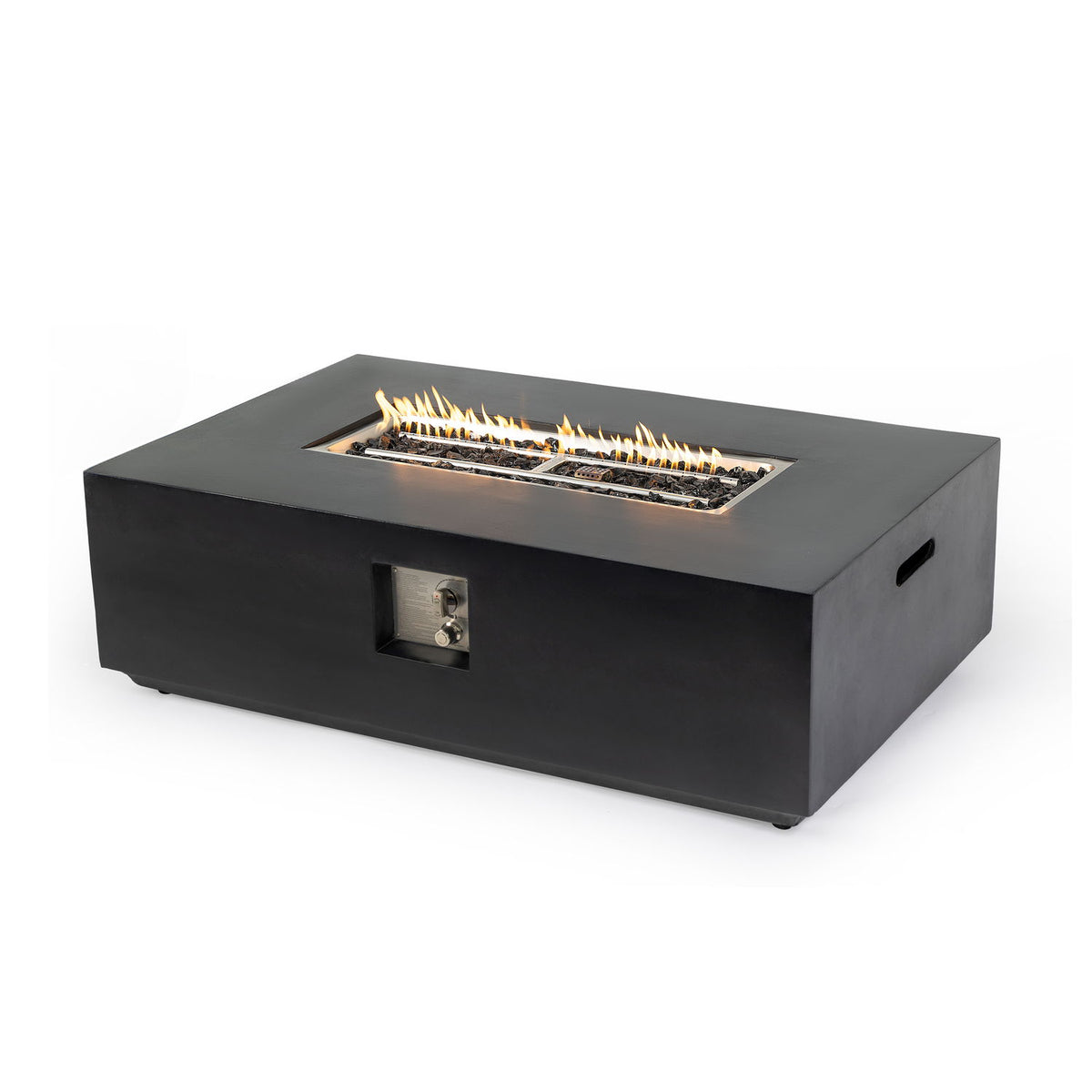 Propane / Natural Gas Fire Pit Table, 50,000 BTU - Charcoal