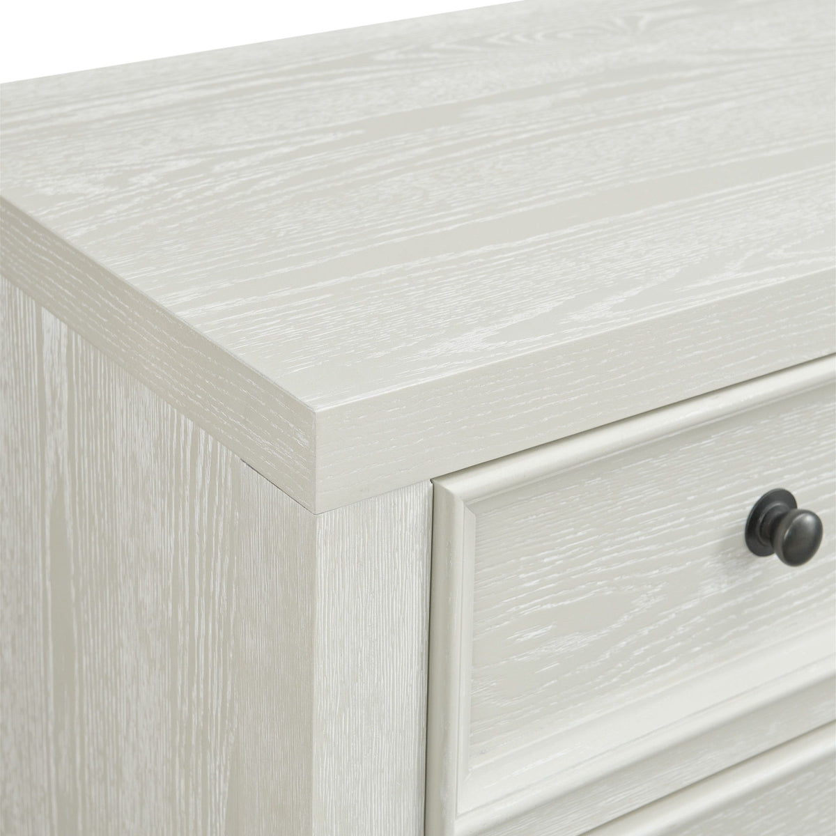 8 Drawer Dresser With Framed Fronts And Smooth Metal Glides