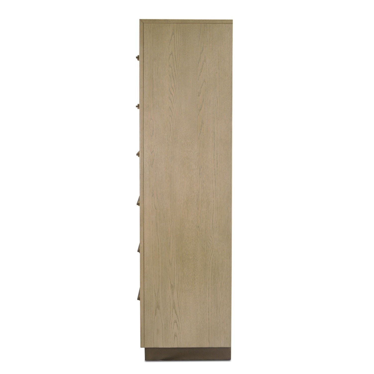 Rio Vista - Woven Mirrored Door Chest - Muted Earth Tones / Clay