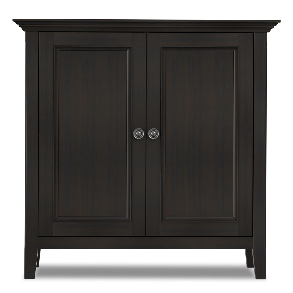 Amherst - 2 Door Storage Cabinet & Adjustable Shelving - Brown