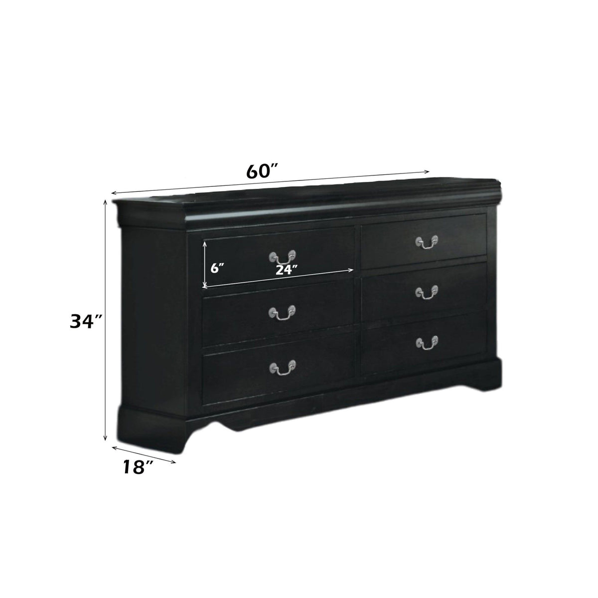 Louis Philippe III - Dresser, Durable Construction