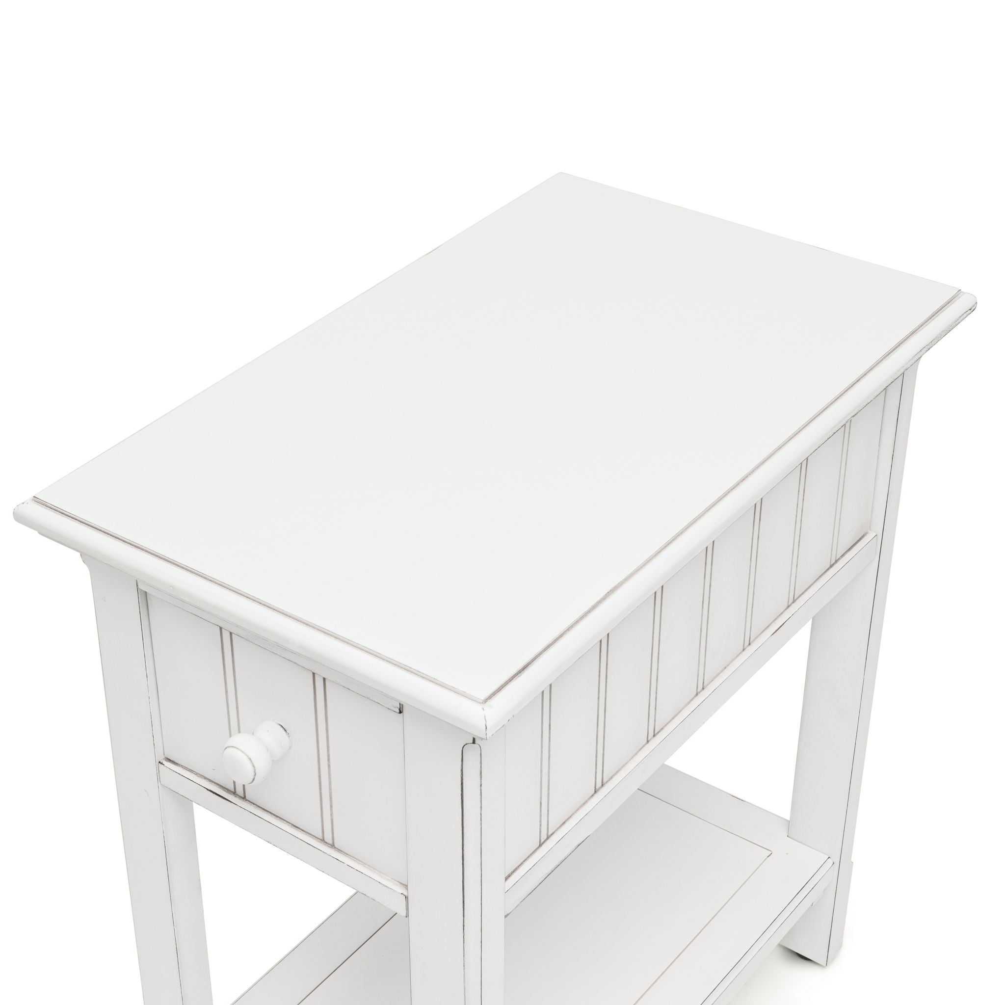 Monaco - Chairside Table - Blanc