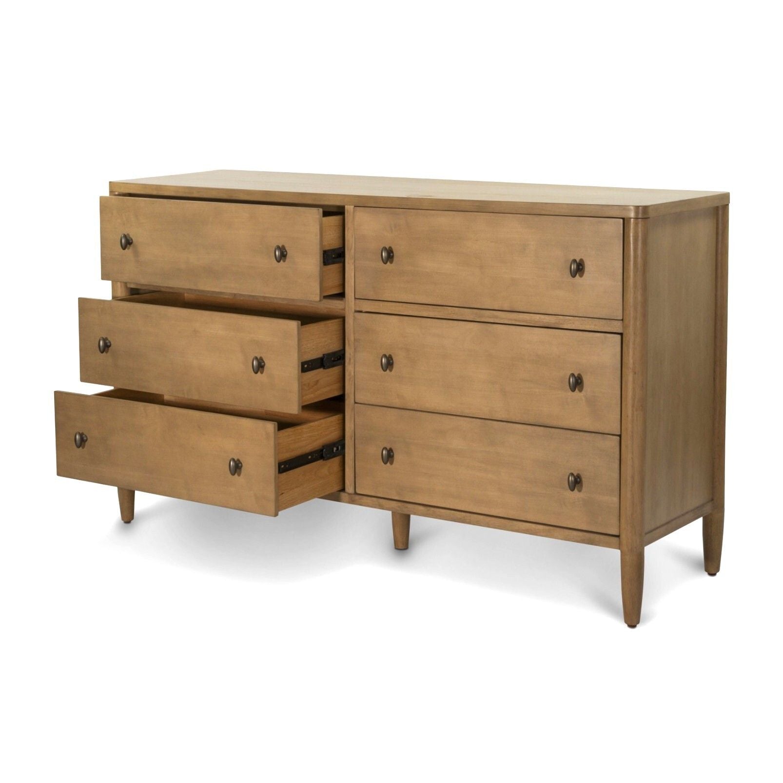 Chatham - 6 Drawer Dresser - Warm Maple