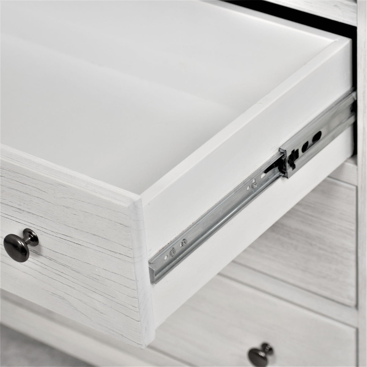 Surfside - 6 Drawer / 2 Door Dresser - Weathered White