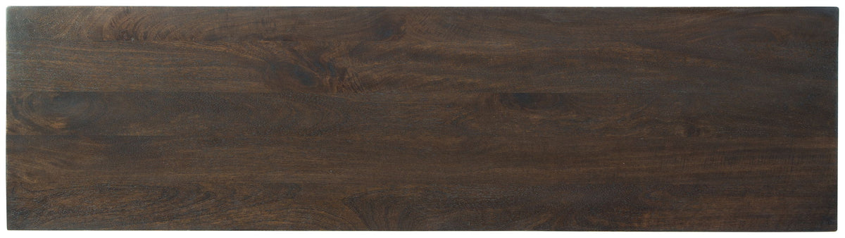 Elinmore - Accent Cabinet - Brown / Gold Finish