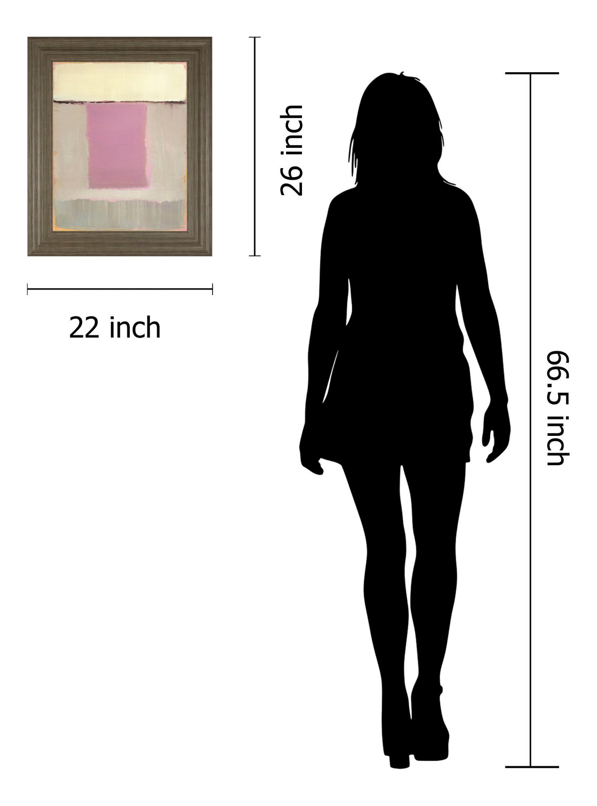Twilight Il By Caroline Gold - Framed Print Wall Art - Purple