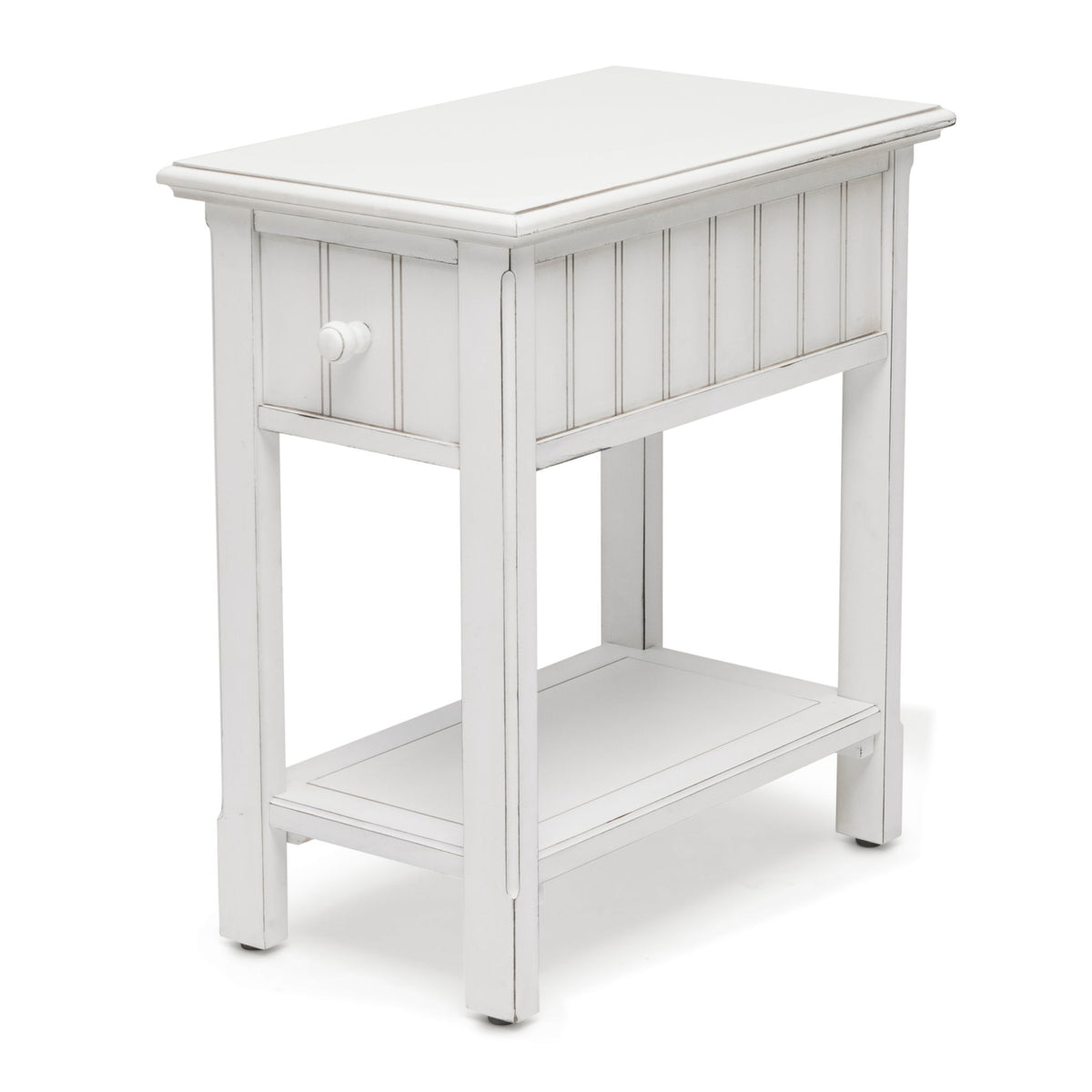 Monaco - Chairside Table - Blanc